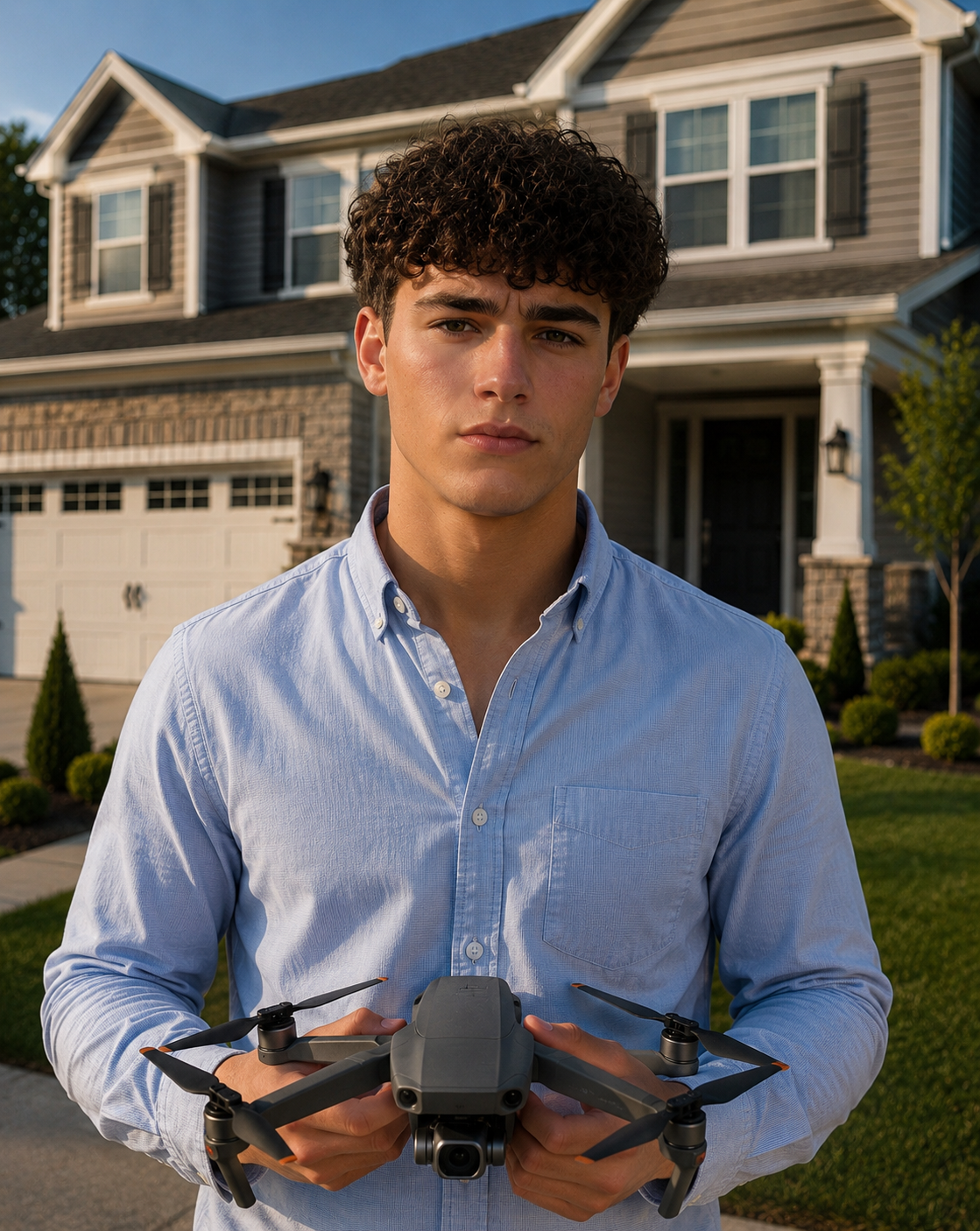 Luis Mendoza — student of the roof inspection program